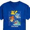 Men's - Pokémon - Stacked Logo Pikachu And Friends Short Sleeve Graphic T-Shirt - 2 of 4