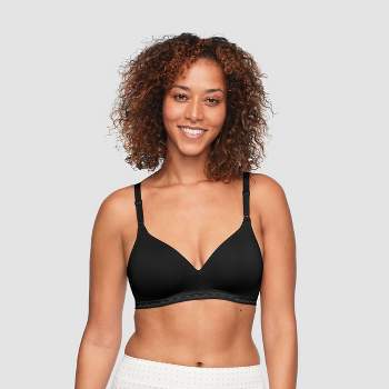 Simply Perfect by Warner's Women's Supersoft Wirefree Bra - Black 34A