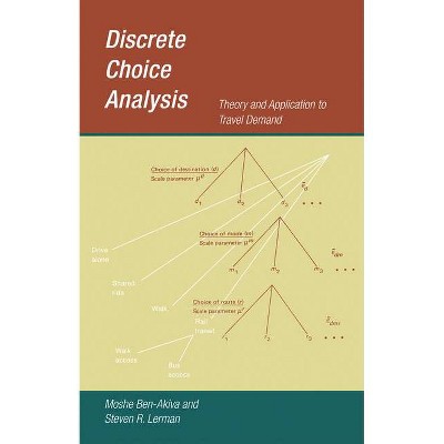 Discrete Choice Analysis - (Transportation Studies) by  Moshe Ben-Akiva & Steven R Lerman (Paperback)