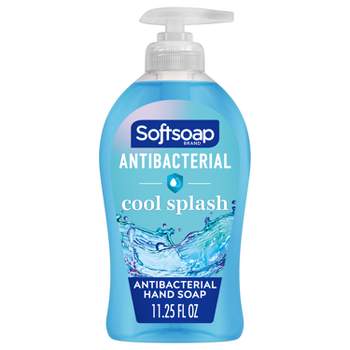 Softsoap Antibacterial Liquid Hand Soap Pump - Clean & Protect - Cool Splash - 11.25 fl oz