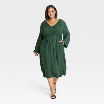 Green best sale sundress target