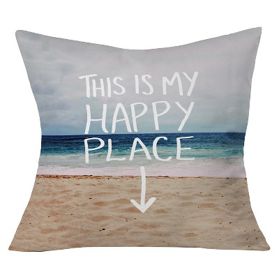 happy place pillow