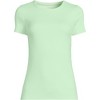 Lands' End Women's Cotton Rib T-shirt - 3 of 4
