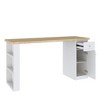 Famapy 82.6''W Laundry Countertop Storage,Washer Dryer Countertop,Adjustable Shelf & Drawer,Laundry Room Organization,Laundry Storage Cabinet Table - 2 of 4