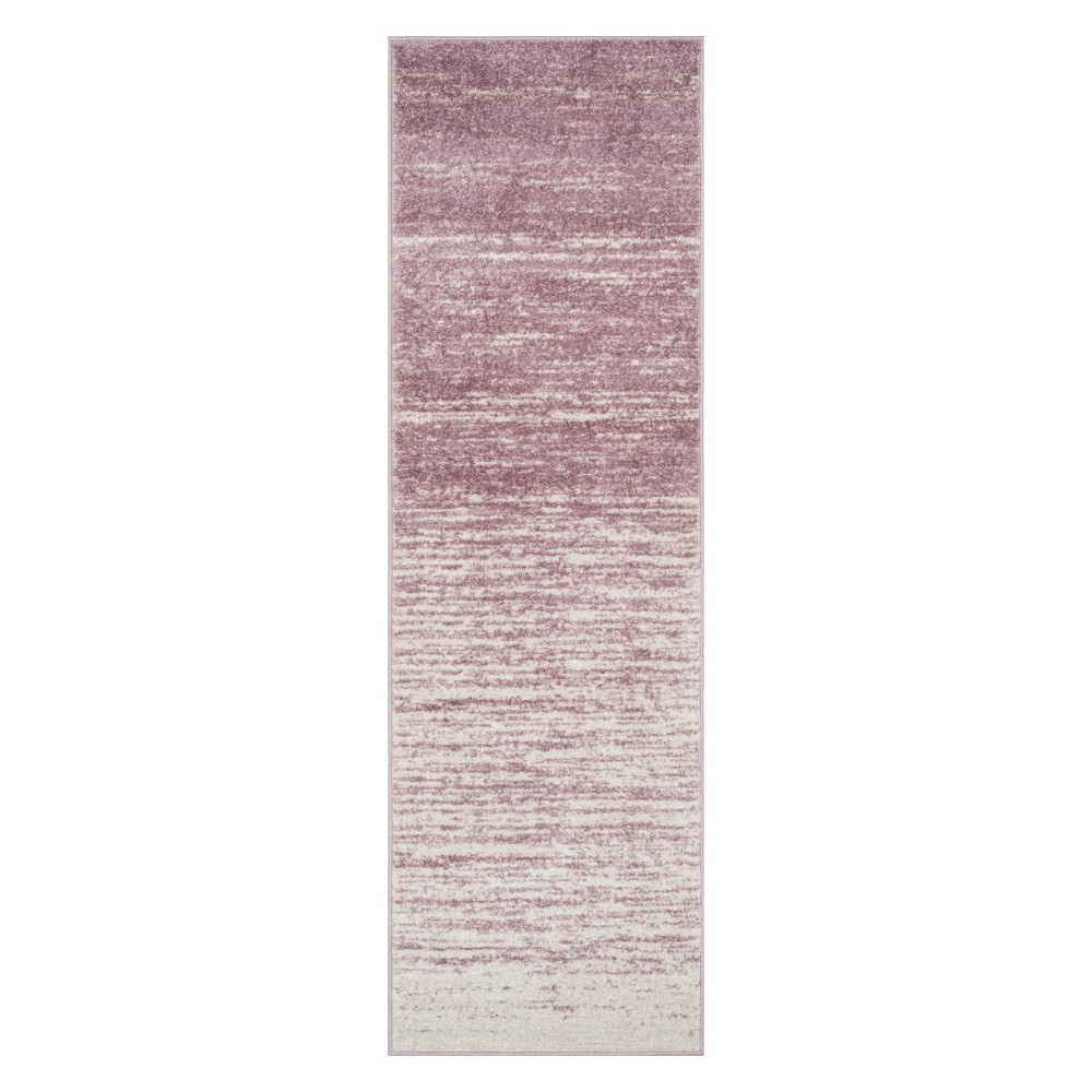  Ombre Design Runner Cream/Purple