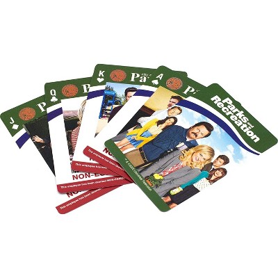 NMR Distribution Parks & Recreation Playing Cards | 52 Card Deck + 2 Jokers
