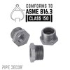 Pipe Decor 1 in. x 1/2 in. Black Bushing - 4 of 4