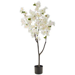 HomeStock  4 ft. Artificial Tree in Pot for Indoor/Outdoor - 1 of 1