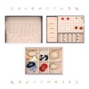 Unique Bargains PU Leather 2 Layer Jewelry Box with Drawer - 4 of 4