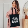 Simply Sage Market The Influence Of A Good Teacher Apple Canvas Tote - One Size - Black - 2 of 4