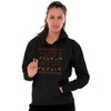Ugly Christmas Lights Lets Get Lit Hoodie Sweatshirt Women Men Brisco Brands - 4 of 4