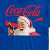 Men's - Coca Cola - Santa Closeup Coca Cola Logo Short Sleeve Graphic T-Shirt - 2 of 4