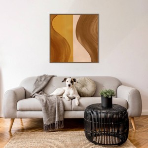 Amanti Art Wavy Clay II by Grace Popp Framed Wall Art Print - 1 of 4
