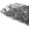 Home Mart Goods Black Stone Pebbles Vinyl Non-Slip Bathtub Shower Mat With Suction Cups - 26" x14" - 3 of 4
