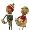 Lori Mitchell 6.5 Inch Henry & Holly Come A Caroling Singing Christmas Caroling Figurines - 3 of 3