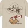 Lone Star Armadillo Drinking Rope Logo Adult Pelican Crew Neck Short Sleeve T-shirt - 4 of 4