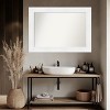Amanti Art Luxe Non-Beveled Framed Bathroom Vanity Wall Mirror - 4 of 4