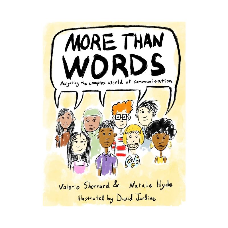 More Than Words - by  Natalie Hyde & Valerie Sherrard (Hardcover), 1 of 2