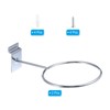 Unique Bargains Universal Rust-Proof Wall-mounted Durable Helmet Jacket Basketball Holder Silver Tone 2 Pcs - 3 of 3