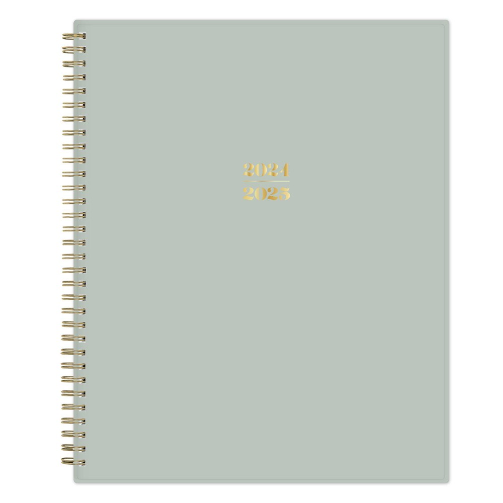 Photos - Accessory Blue Sky The Everygirl X Day Designer -25 Weekly/Monthly Planner 11"x8.5" Wirebound Soft Sage: Adult Agenda, Tabs, July-June  2024