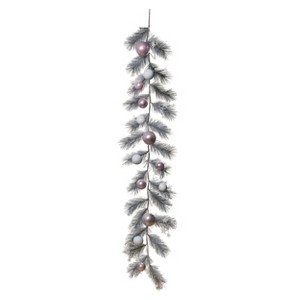 Transpac Artificial 60 in. Multicolored Christmas Whimsical Winter Garland - 1 of 2