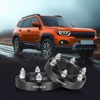 VEVOR Wheel Spacers, 1" 5"x4.5" Wheel Adapters, 5 Lug Forged Spacer, 82.5 mm Bore Hubcentric 1/2"-20 Studs Spacers, Fit for 1984-2013 Jeep and Ford - 2 of 4