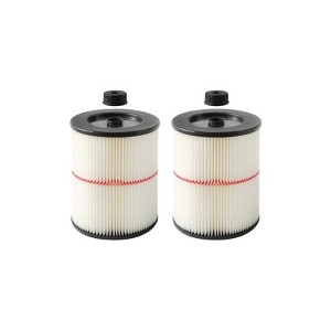 Nispira Replacement HEPA Filter Compatible with Craftsman Red Stripe Shop Vacuum Wet/Dry Vacs Vacuum. Compared to Part 17816 9-17816. 2 Pack - 1 of 4