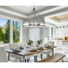 Urban Ambiance Luxury Mediterranean Indoor Chandelier,  24''H x 30"W x 30''D,  Matte Black Finish, UHP5071 - 2 of 4