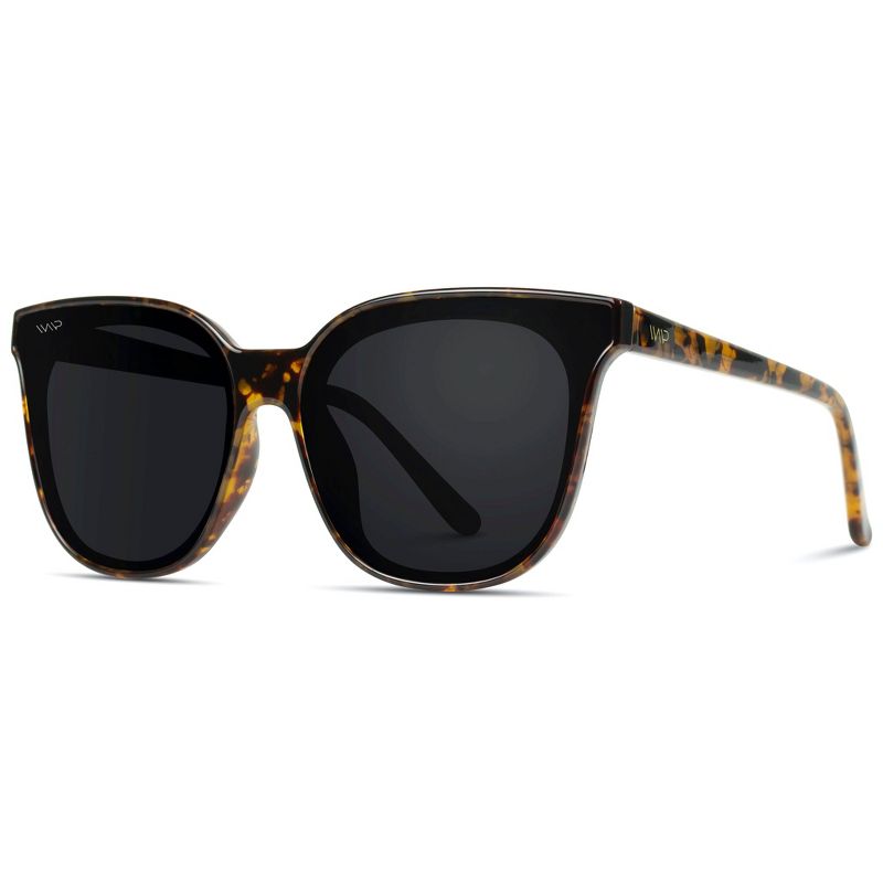 WMP Eyewear Polarized Square Fashion Oversized Women Sunglasses, 2 of 5