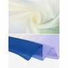 INSPIRE CHIC Women's Gradient Colorful Large Silky Hair Wrap Bandana Neck Scarf 35.4" X 35.4" - 4 of 4