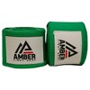 Amber Fight Gear Mexican Style 200" Elastic Handwraps, Breathable, Durable, Machine Washable for MMA, Boxing, Kickboxing, Muay Thai, Green, Pair - 4 of 4