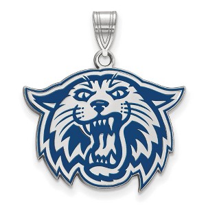 Black Bow Jewelry Sterling Silver Villanova Wildcats NCAA Large Pendant - 1 of 3