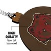 Brown University Primary Logo Wood Christmas Tree Holiday Ornament - 3 of 4