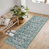 coucheta Multi-size Boho Vintage Floral Area Rugs, Machine Washable Large Soft Non Slip Low Pile Carpet, for Living Room, Bedroom, Dining, Office - 2 of 4