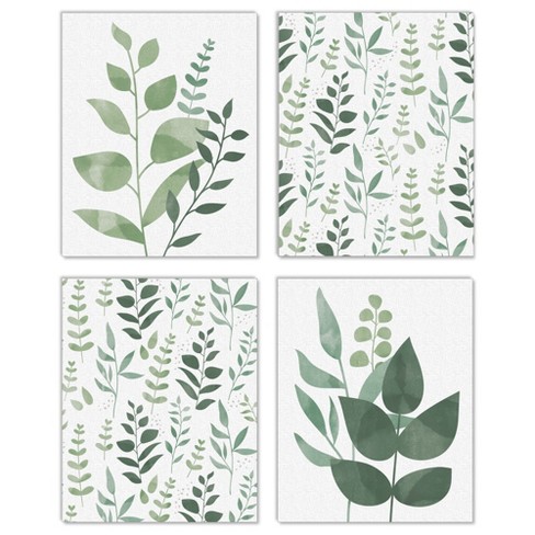 Boho Botanical - Greenery Party 4x6 Picture Display - Paper Photo