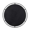 GlasFlength Decorative Wall Mirrors Wall Art Wall Mirror Classic Mirror Circle Mirror Vanity Mirror for Living Room, Black, 31.5"*0.7"*31.5" - 4 of 4