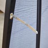 GlasFlength Full Length Mirrors, Wall-Mounted Full-Length Metal Frame Mirror for Bathroom, Bedroom, and Decor, Clear, 31.4"*1"*71" - 2 of 4