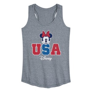 Women's - Disney - Americana Graphic Racerback Tank - 1 of 4