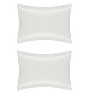 Unique Bargains Silk Soft and Smooth Queen Pillowcase 2 Pcs - 1 of 4