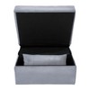 NicBex Storage Bench Modern Lift Top Bench with Pull-out Bed Velvet Tufted Solid Wood Furniture for Bedroom, Entryway - 4 of 4