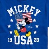 Men's - Disney - Mickey Mouse USA Flag 1928 Short Sleeve Graphic T-Shirt - 2 of 4