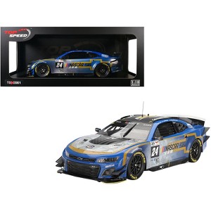 Chevrolet Camaro ZL1 #24 (Weathered Version) "Hendrick Motorsports" Innovative "24 Hrs Le Mans" 2023 1/18 Model Car by Top Speed - 1 of 4