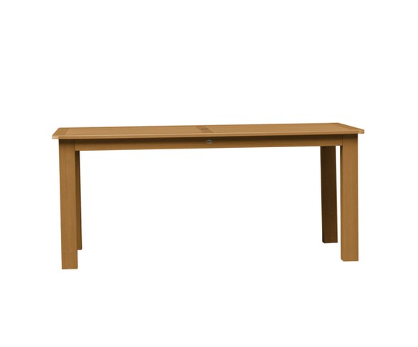 Rectangular 42" X 84" Counter Dining Table Toffee - Highwood