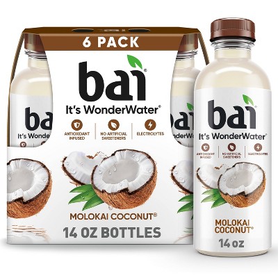 Image of Bai Molokai Coconut Antioxidant Water - 6pk/14 fl oz Bottles