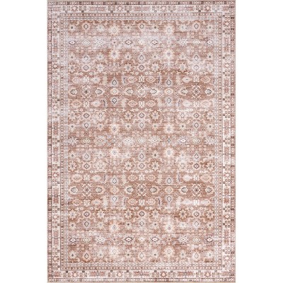 Nuloom Sesilia Vintage Transitional Machine Washable Area Rug : Target