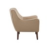 NicBex Polyester Fabric Accent Chair,Upholstered Living Room Chairs with High Backrest,Mid-Century Arm Chair,Accent Chairs for Living Room - 4 of 4