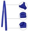 Allegra K Men's Knit Self-Tied Solid Color Skinny Square Tipping Ties - 4 of 4