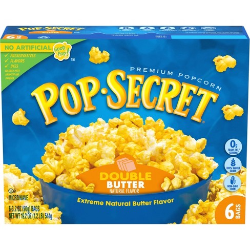 Pop Secret Double Butter Microwave Popcorn - 6ct - image 1 of 4