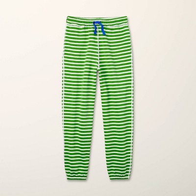 Boys' Adaptive Stripe Jogger Pants - kate spade new york x Target Green/White