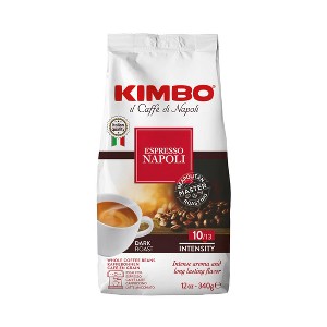 Kimbo Napoli Whole Bean Coffee - 12oz Bag - 1 of 4